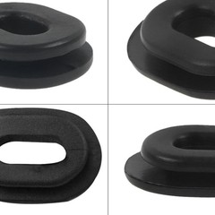 FLYPIG Rubber Grommet Single Side Cover for Honda Motorcycle CB100 CB125S CL1…