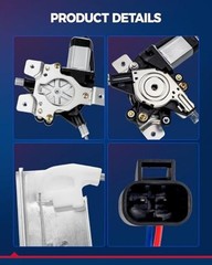 Power Window Regulator with Motor Compatible with 2003-2009 Rear Right 751-708