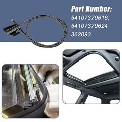 2Pcs Sunroof Glass Cables Compatible with Mini Cooper F55 F56 F60 2017 2018