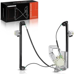 Front Left Driver Side Power Window Regulator with Motor Compatible with BMW