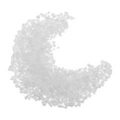 Durable White Art Glass Scrap for Jewelry Making Microwave Kiln Fusing DIY