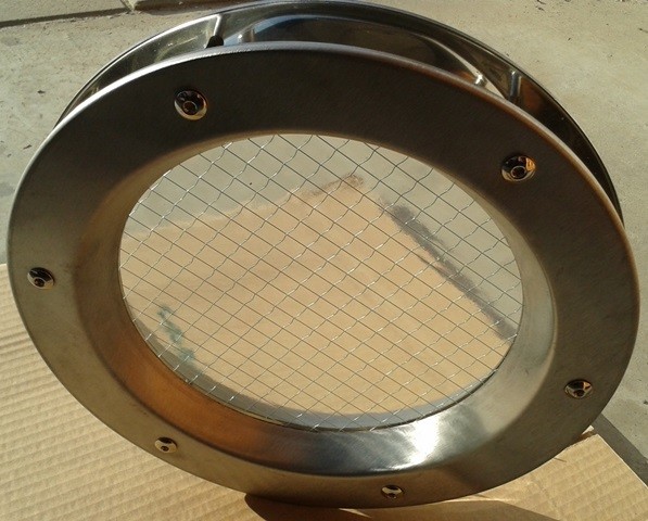 PORTHOLE BULL’S EYE FOR DOORS phi 350 mm Reinforced glass