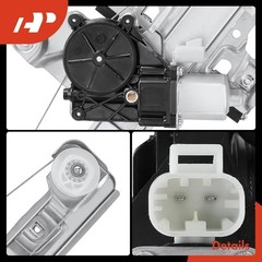 Rear Driver Side Power Window Regulator with Motor (2-Pin) | Compatible with