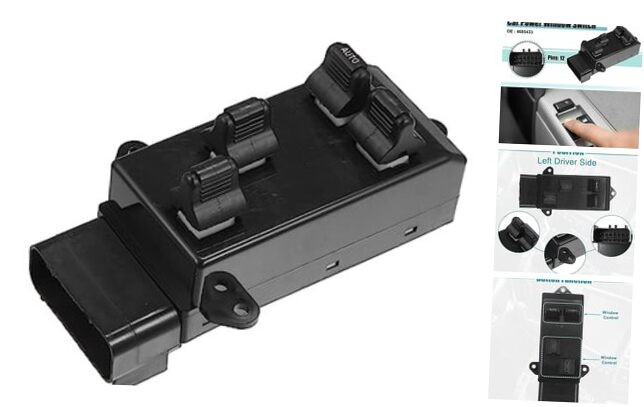 Front Left Driver Side Power Window Switch Fit for Dodge Grand Caravan 1996