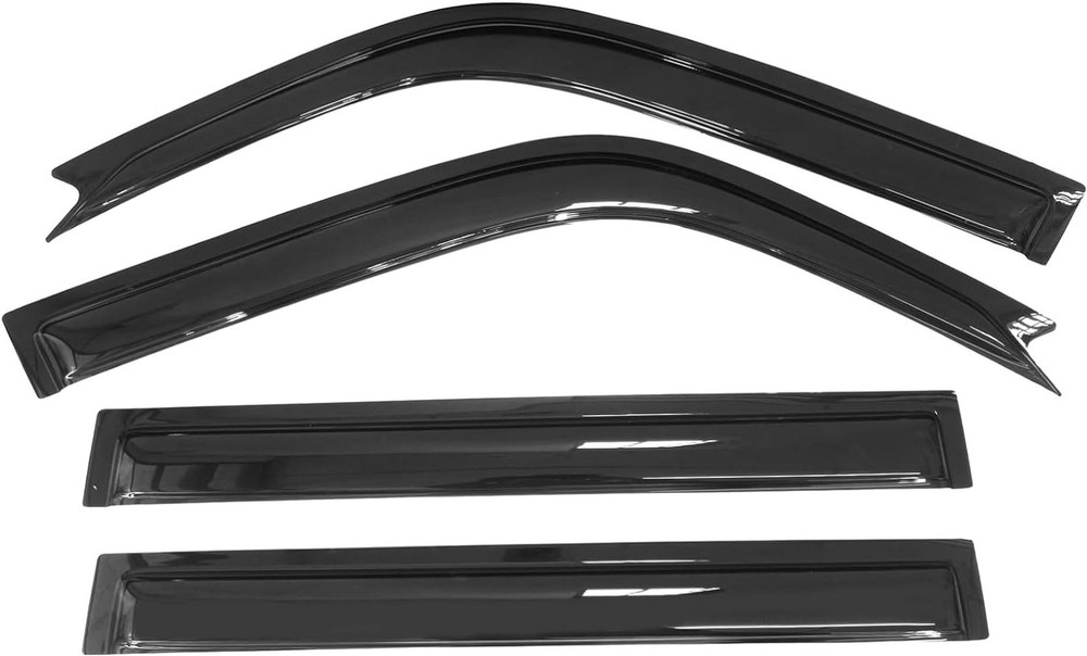 Tape On Window Visors Fits for 1996-2000 Toyota Rav4 4Door, Side Auto Window …
