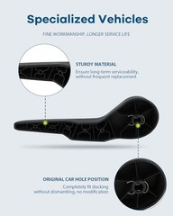 Interior Seat Recliner Handle – Front Driver Left Side, Black Direct