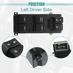 No.35750-T0A-A01 Left Driver Side Car Power Window Switch for Honda CR-V 2.4L
