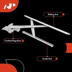 Front Left Driver Side Electric Power Window Regulator Without Motor
