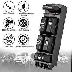 19259961 Power Window Switch Front Driver Side Compatible for 2000-2002 Chevy