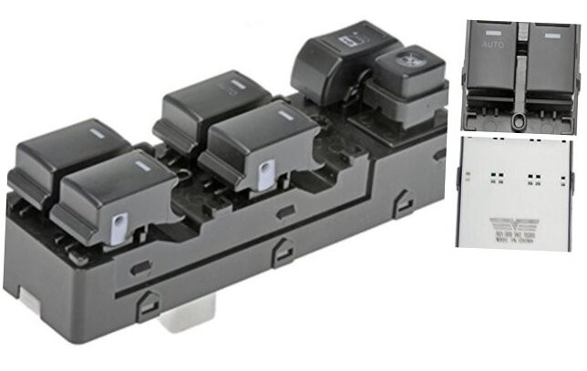 901-909 Front Driver Side Power Window Switch – Master Switch Compatible with