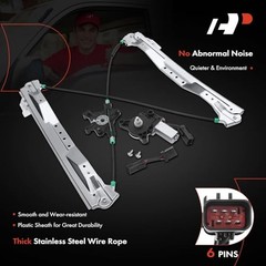 Front Driver Side Power Window Regulator and Motor Front Driver Side(LH)