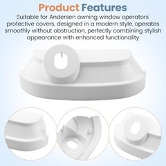 Window Handle Operating Cover, Suitable for Andersen 200/400 Series Tradition
