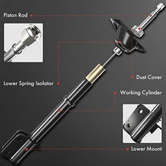 Front Pair [2] Strut Assembly Compatible with Mitsubishi Outlander Sport 2012