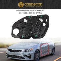 Front Left Driver Side Power Window Regulator with Panel Front Left Side