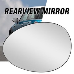 51169803193 Rearview Mirror Glass with Heated, Replacement for Mini Cooper
