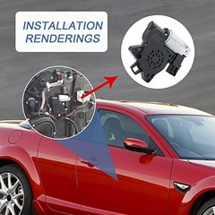 Power Window Lift Motor Compatible with Mazda 3 Mazda 5 Mazda 6 GJ6A5858XC
