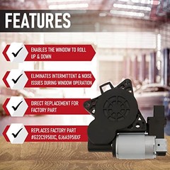Front Left Power Window Lift Motor – Compatible with Mazda – 3, 5, G22C5958XC