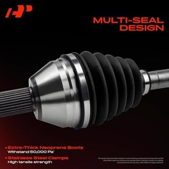 CV Axle Shaft Assembly Compatible with Honda Element 2003 Rear Driver Side