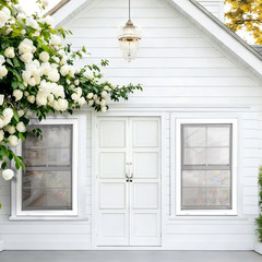 Vinyl Double Hung Window 36″ X 48″, Double-Pane Tempered Glass, Built-In Drainag