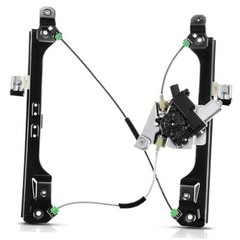 Electric Power Window Regulator with Motor Compatible with Front Passenger