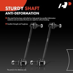 2 x Front Sway Bar Links Stabilizer Bar Links, Compatible with Mitsubishi