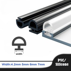 Bubble Gasket Seal for UPVC Doors Windows Rubber Strip Draught Repair