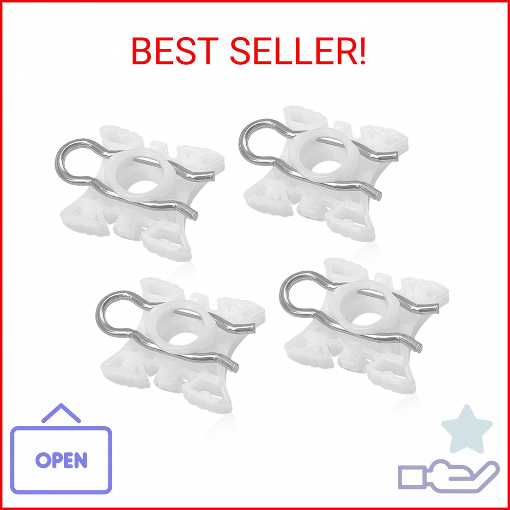 SYudwen Window Regulator Sliding Pivot Clips, Compatible with BMW 318i 323i 325i