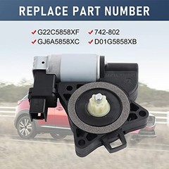 Power Window Lift Motor Compatible with Mazda 3 Mazda 5 Mazda 6 GJ6A5858XC