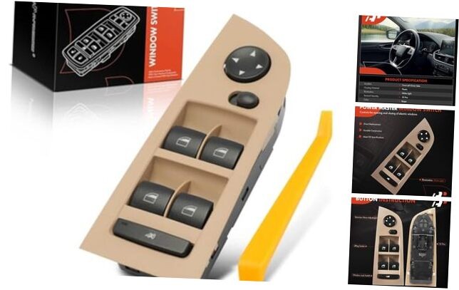 Driver Window Switch Panel for BMW 328i 07-11 330i 06 335i/M3 06-13
