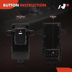 Power Window Switch Compatible with Kia Optima 2014 2015 2016, Rear Driver or