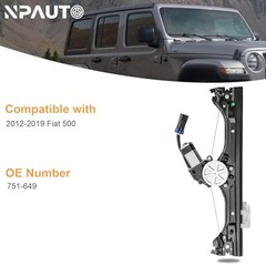 Front Right Passenger Side Power Window Regulator with Front Passenger Side