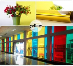 Window Glass Sticker Solar Film Decor Transparent Self Adhesive Vinyl Frosted