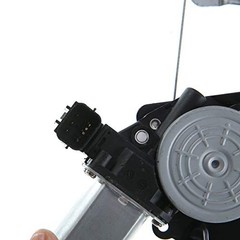 Front Power Window Regulator Driver Side with 6-Pin Motor Front Driver Side