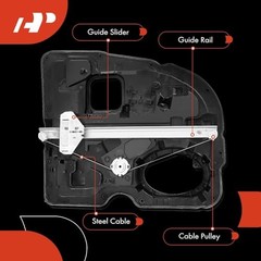Rear Driver Window Regulator Compatible with Dodge Ram Rear Driver Side(LH)