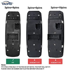 Master Power Window Switch Left Driver Side for Dodge Grand Caravan Chrysler