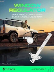Power Window Regulator With 2-Pin Motor Assembly Front Passenger Side