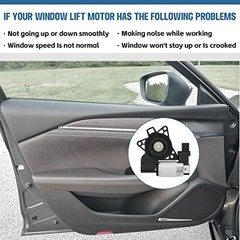 742-802 Power Window Lift Motor Compatible with Mazda Front Right & Rear Left