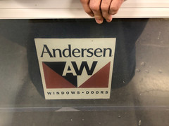 Anderson Windows 400 Series Tilt Wash Upper Sash 3046 White / Part 9035955