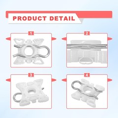 Window Regulator Sliding Pivot Clips, Compatible with 318i 323i 325i 328i 525i