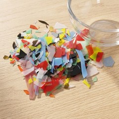 5 Bags Cut into Pieces Fused Microwave Kiln Fusible for