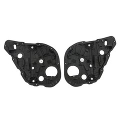 LH + RH 2p Set Power Window Regulator Rear Replacement Does not apply black