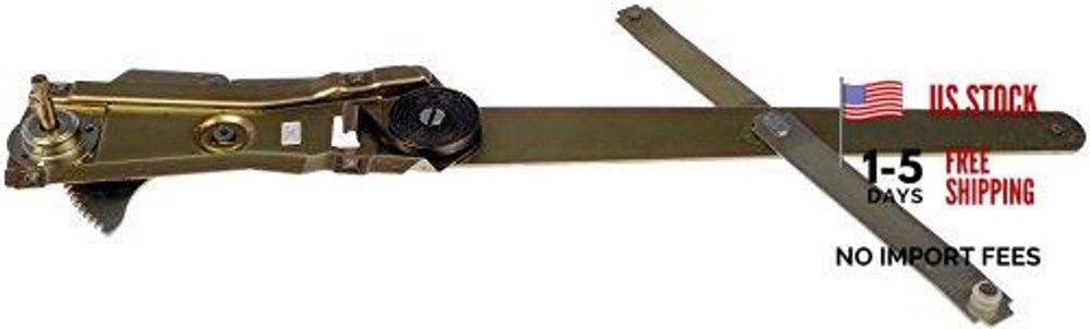 752-136 Front Driver Side Manual Window Regulator (Regulator Only) Compatible