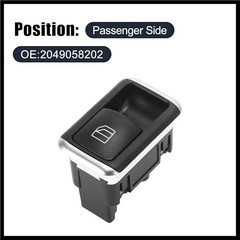 Mercedes-Benz Passenger Side Power Window Switch 2049058202 Replacement