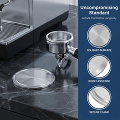 Sanitary Tri Clamp: Solid Blind End Cap, Sanitary Blank Lid, Polished Stainless
