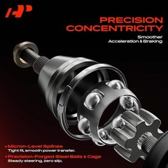 CV Axle Shaft Assembly – Compatible with Cadillac CTS 2003 Rear Driver Side