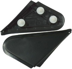 1Pair Car Side Mirror Corner Triangle Cover Trim for 2013 2014 2015 2016 2017 20