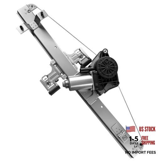 Power Window Regulator Rear Left Driver Side with Motor Rear Driver Side (LH)