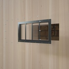 Versatile 2-Pack Shed Windows 10×23” – Ideal for Playhouses and Chicken Coops