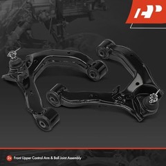 2 x Front Upper Control Arm with Ball Joint & Bushing, Compatible with