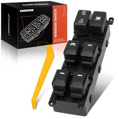 Master Power Window Switch Compatible with Kia Rio 2012-2017, 18 Blades,